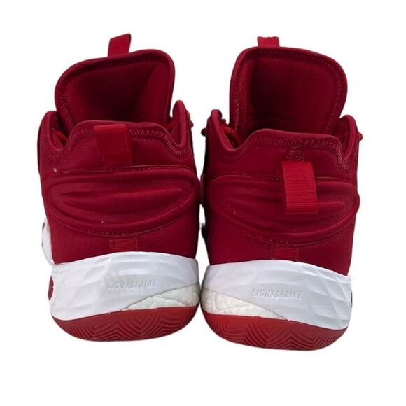 adidas Basketball Shoes Unisex Red/White Size Men 11 Women 12 SM Lightstrike main image 4